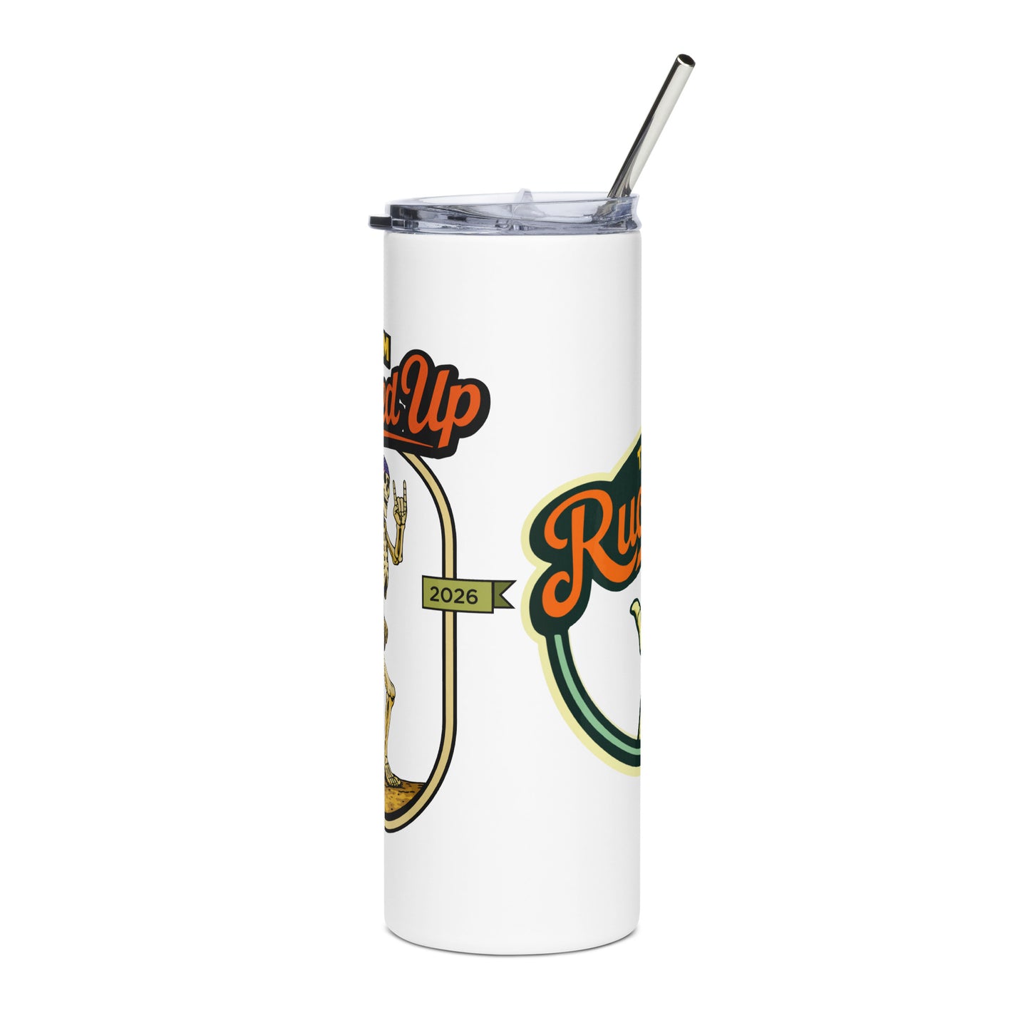 Rucker Skeleton Stainless Tumbler (20 oz)