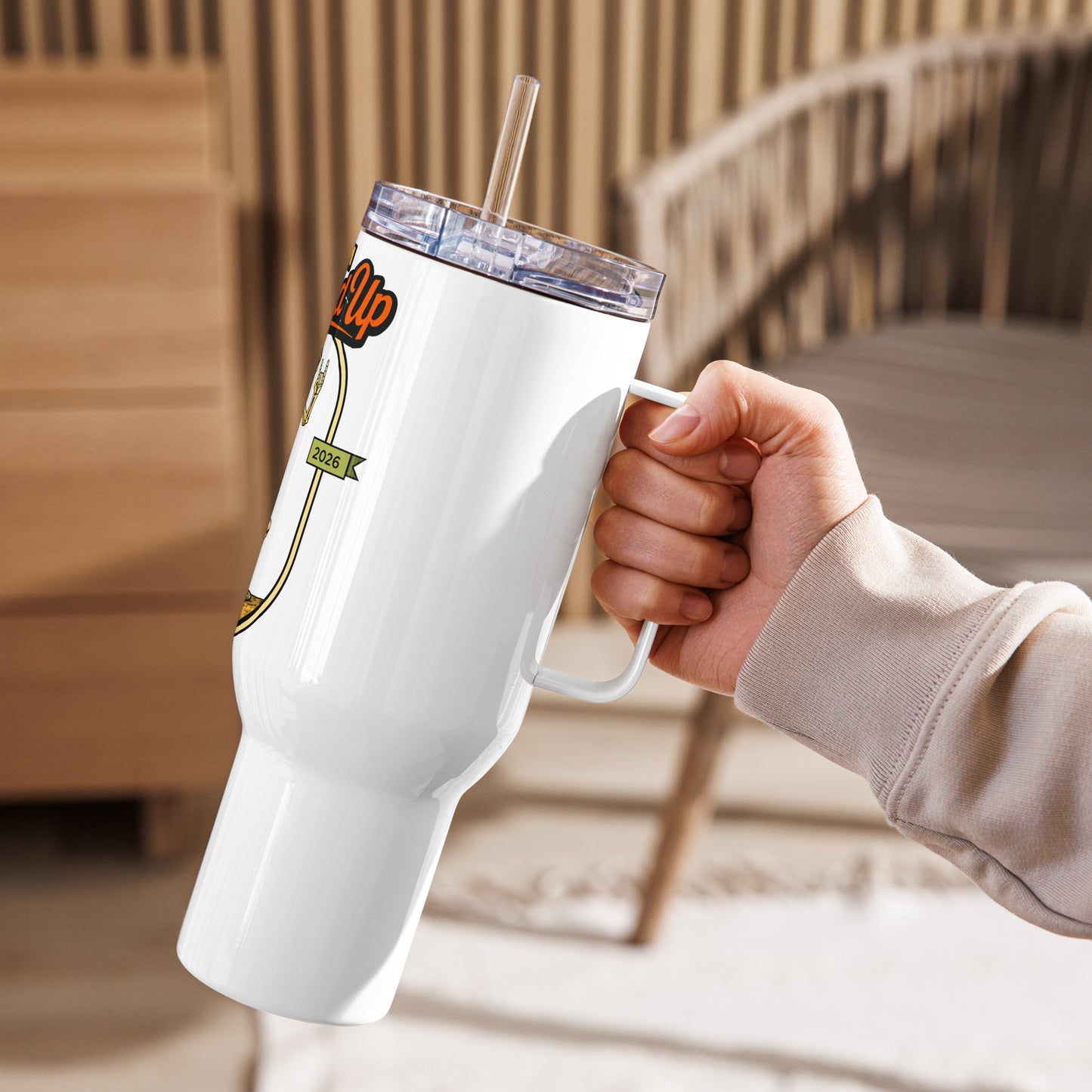 Rucker Skeleton Travel Mug (25–40 oz)