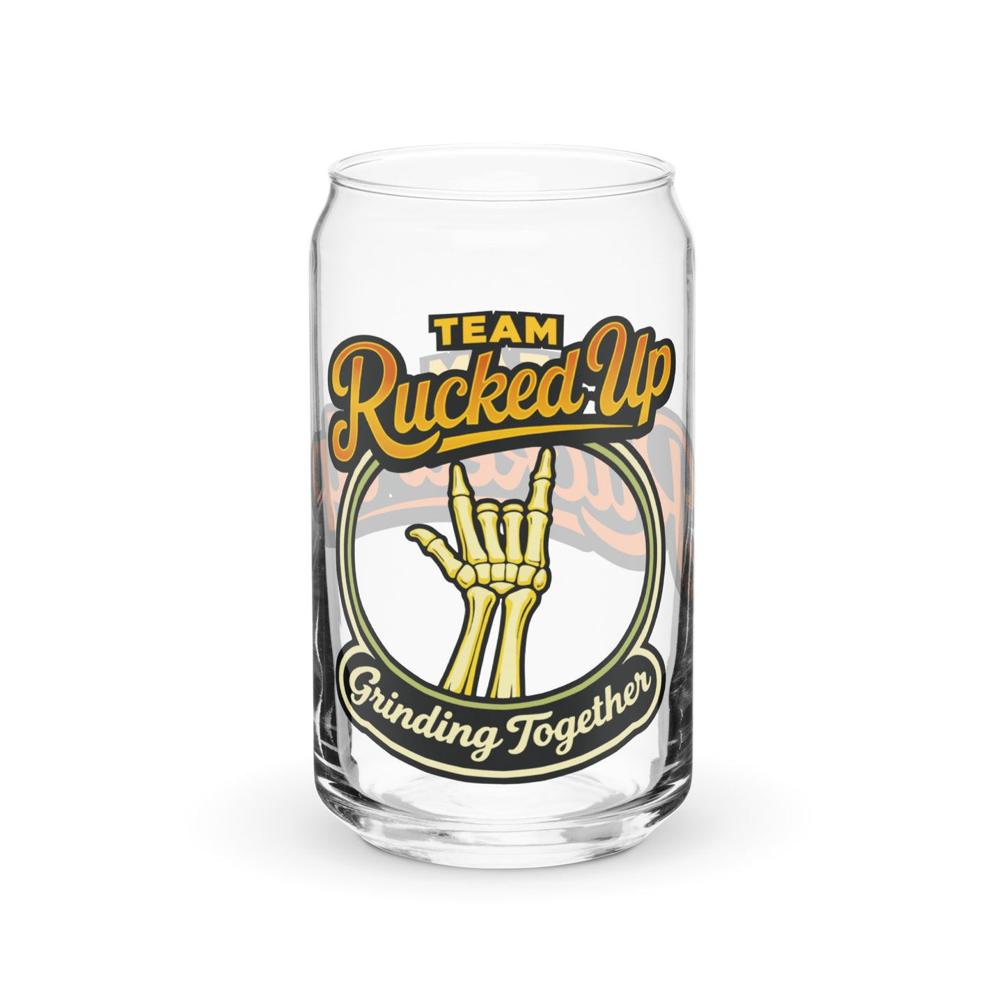 Grinding Together Can Glass (16 oz)