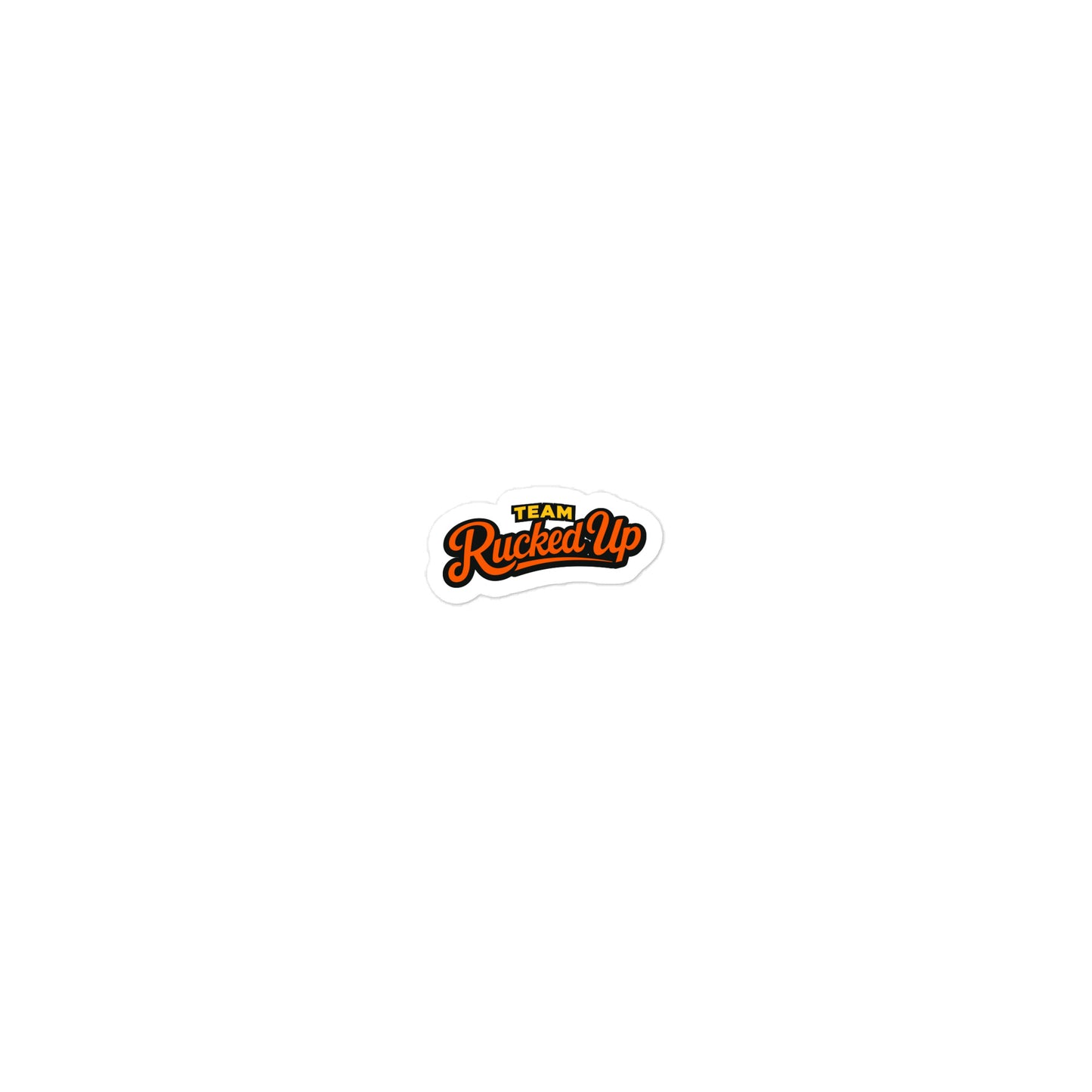 Rucked Up Classic Die-Cut Sticker