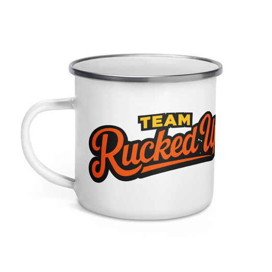 Grinding Together Enamel Mug