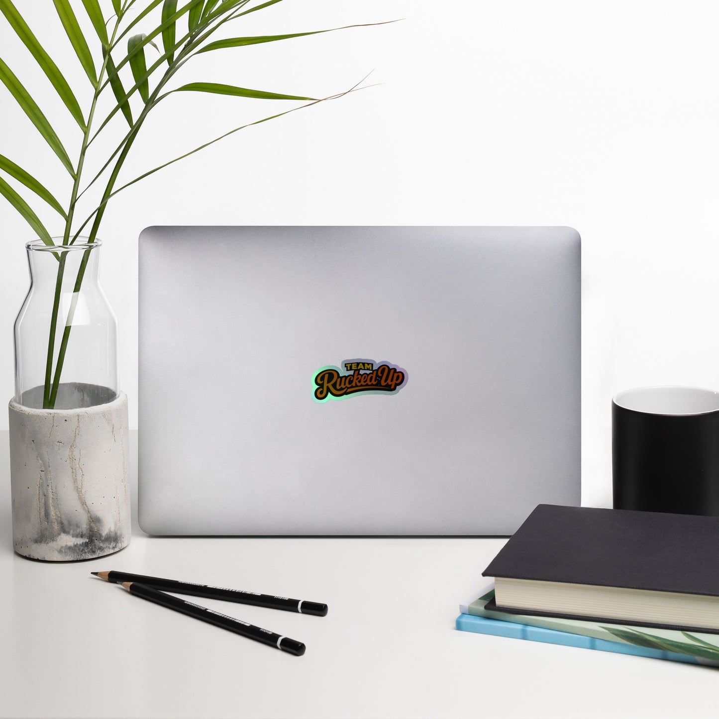 Rucked Up Classic Holographic Sticker