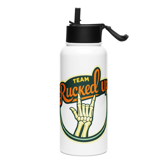Rucker Skeleton Straw Lid Bottle (32 oz)