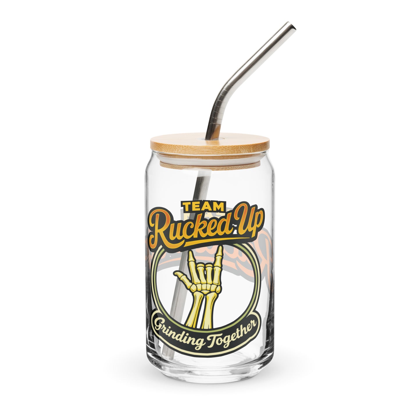 Grinding Together Can Glass (16 oz)