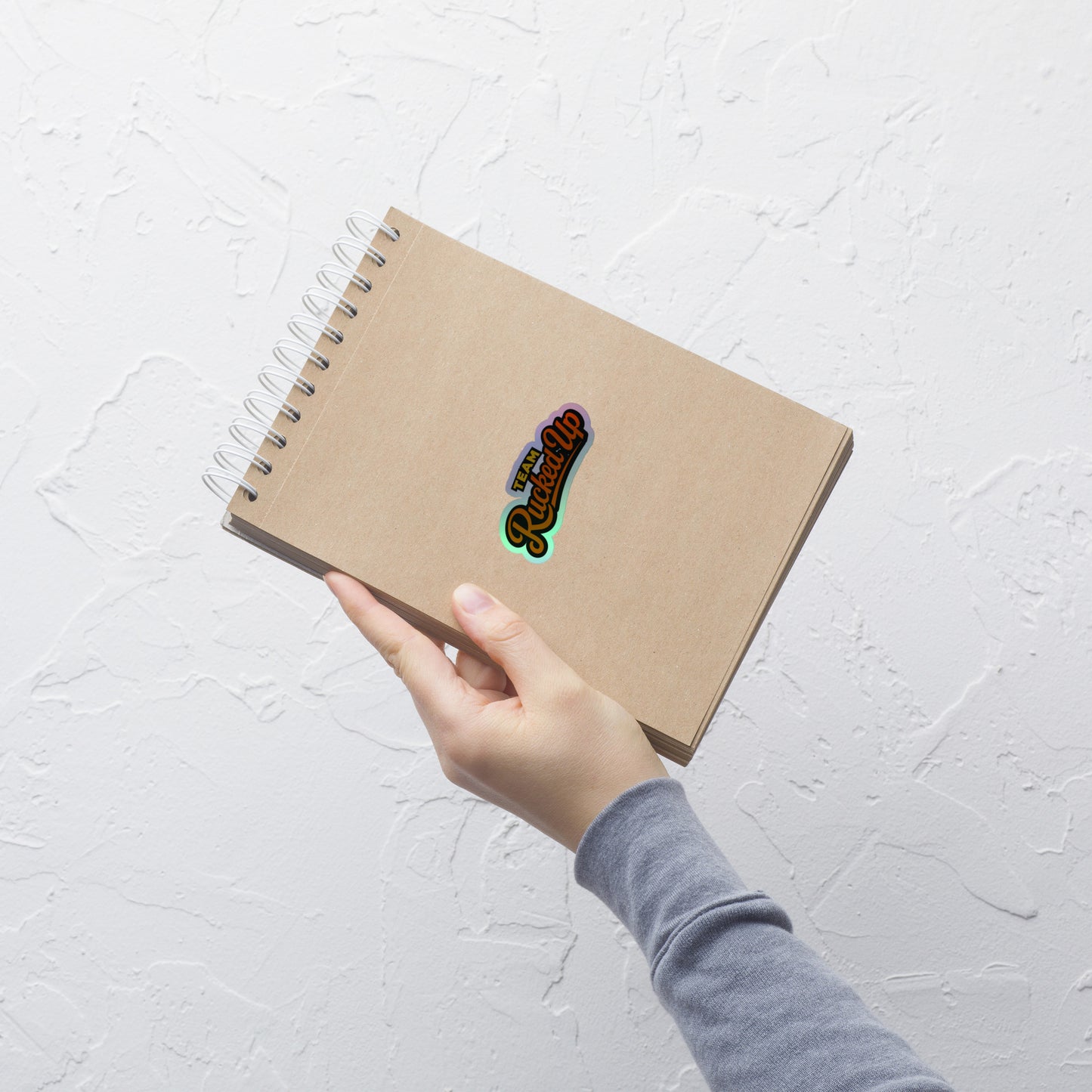Rucked Up Classic Holographic Sticker