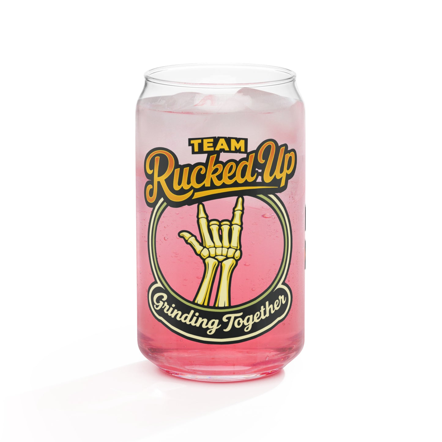 Grinding Together Can Glass (16 oz)
