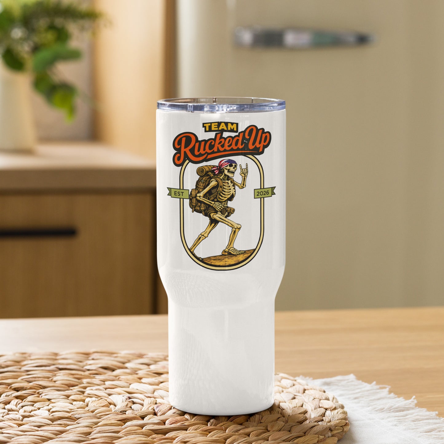 Rucker Skeleton Travel Mug (25–40 oz)
