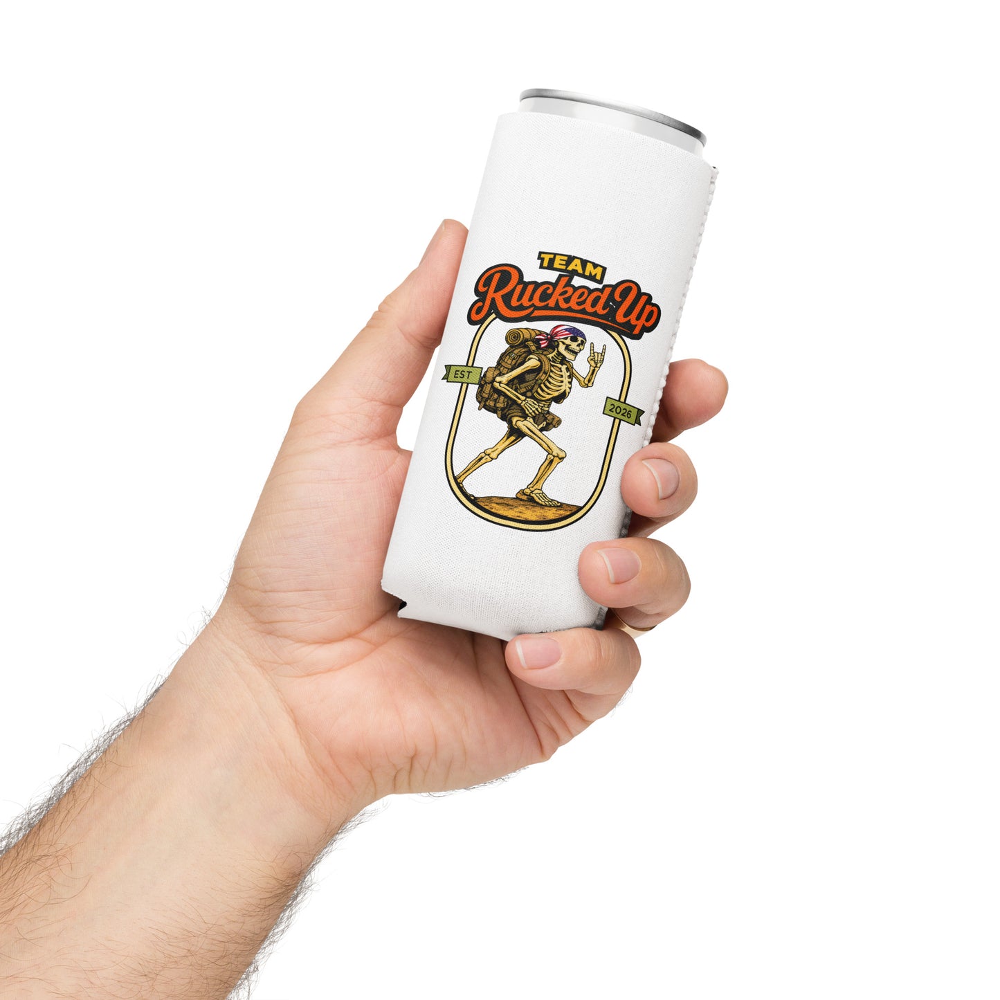 Rucker Skeleton Can Koozie (Coolies)