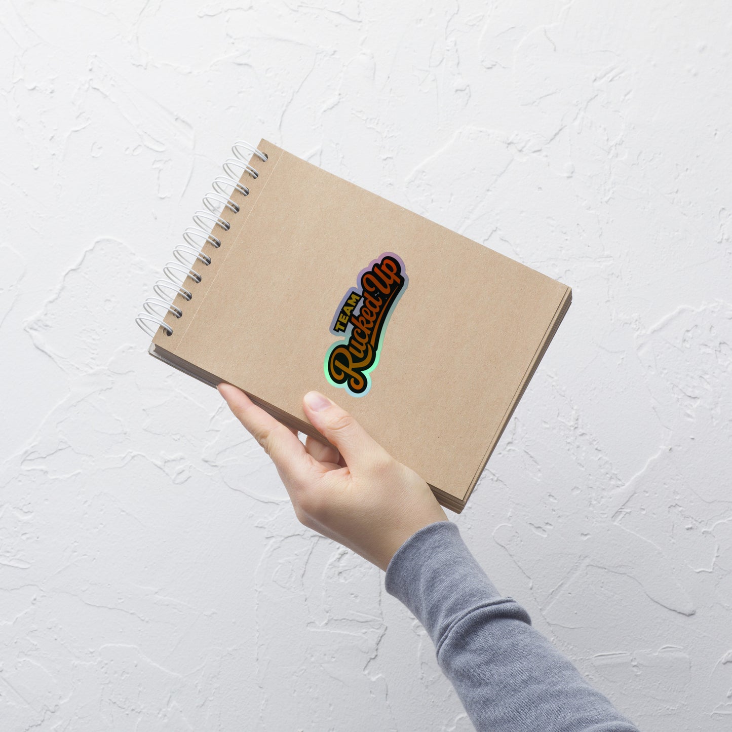 Rucked Up Classic Holographic Sticker