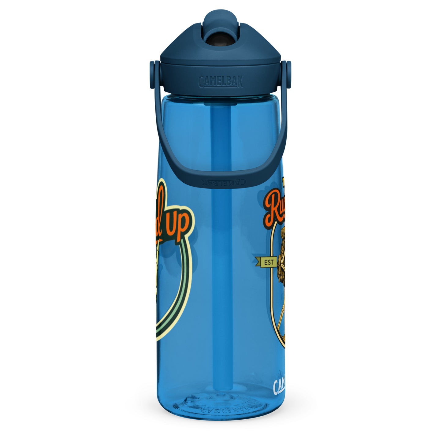 Rucker Skeleton Flip Straw Bottle (25 oz)