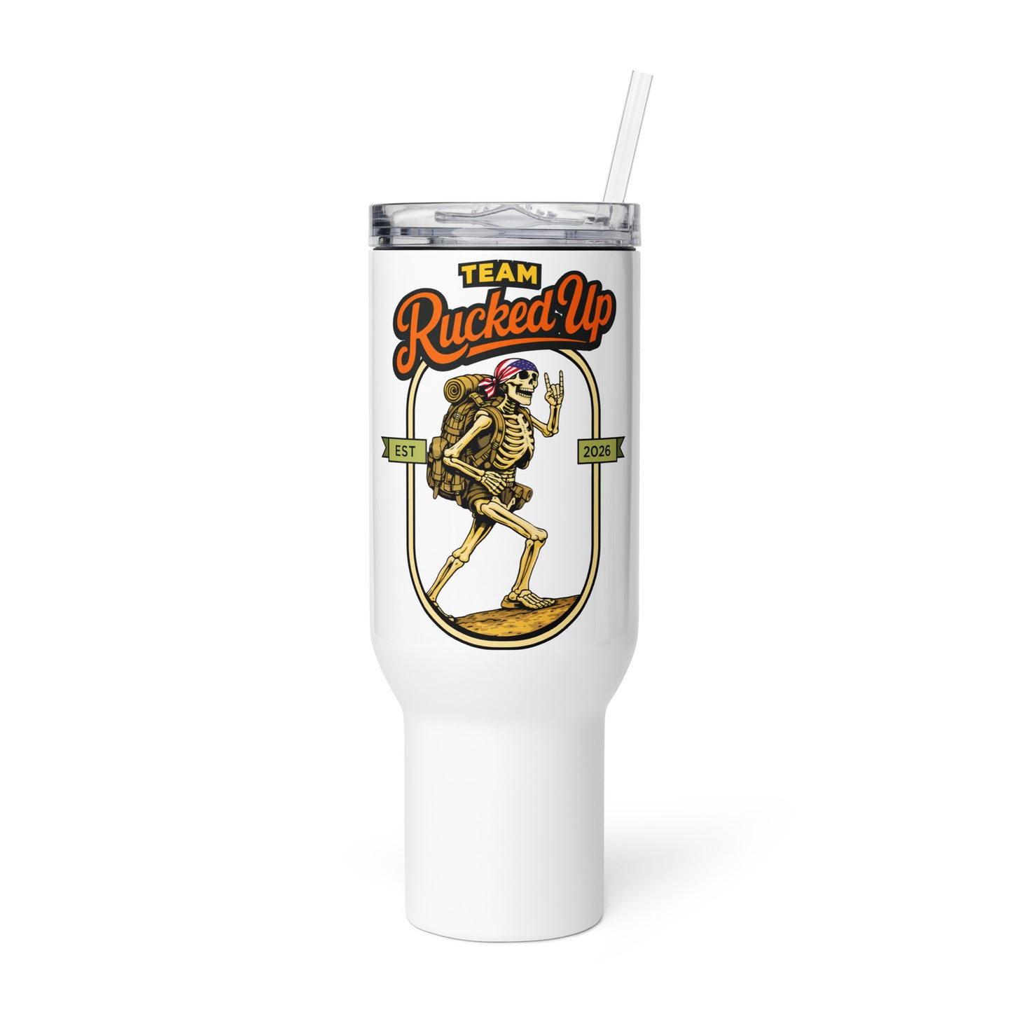 Rucker Skeleton Travel Mug (25–40 oz)