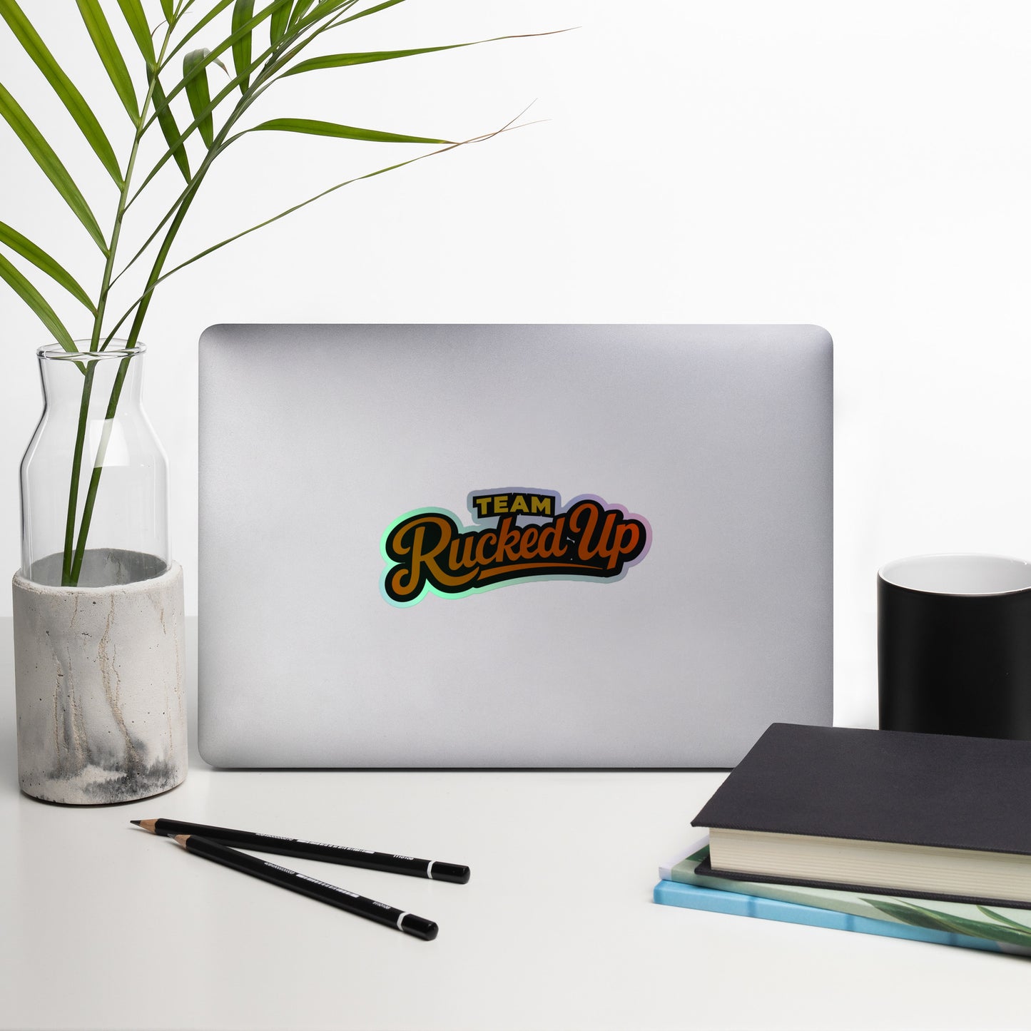 Rucked Up Classic Holographic Sticker